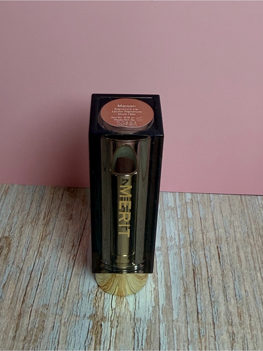 Merit Lipstick — Warm Nude Signature Shade